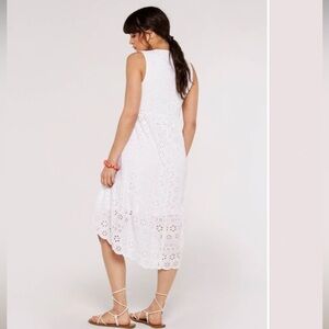 APRICOT NWT Broderie Anglaise Mini Dress 10 Romantic Eyelet Lace Feminine Boho